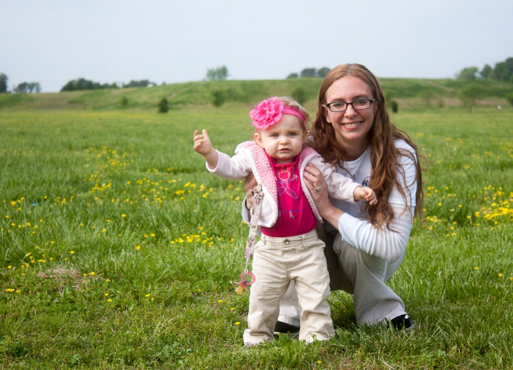 Jocelyn and Callie at the Walk4Life