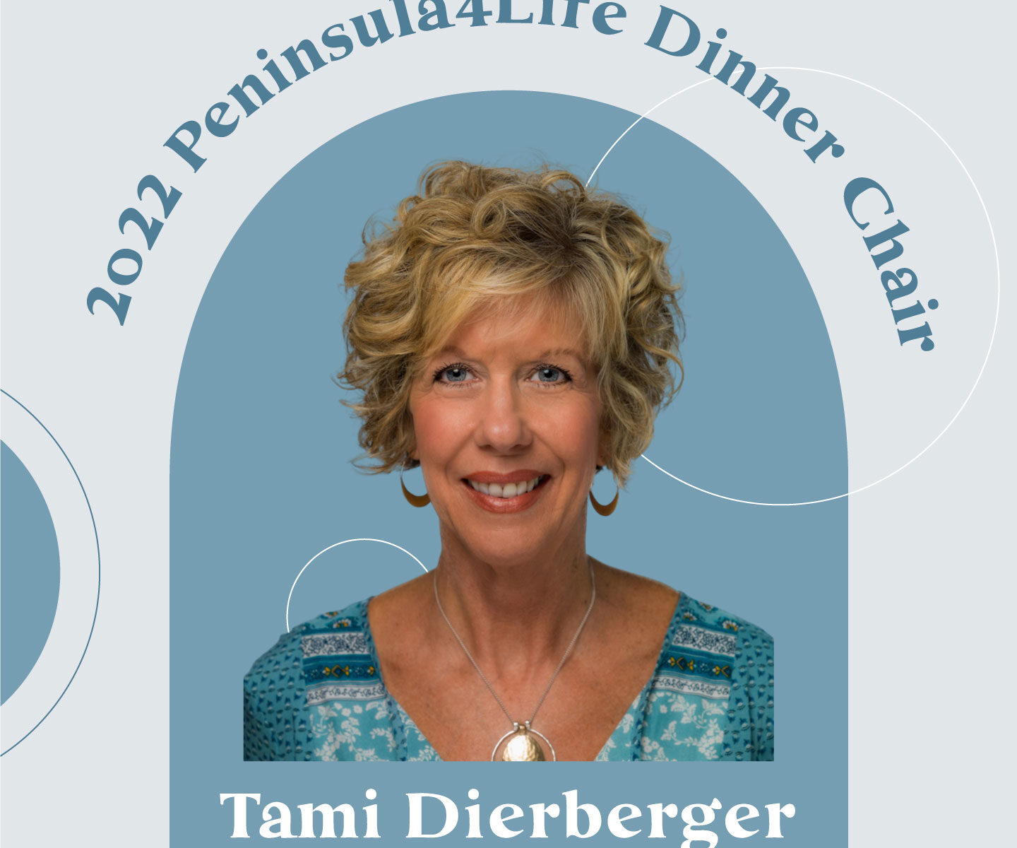 2022 Peninsula4Life Dinner Chair Tami Dierberger