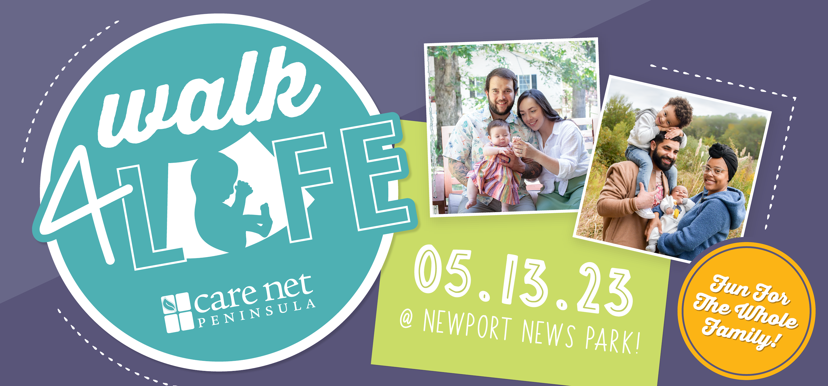 2023 Walk4Life on May 13th at Newport News Park
